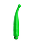 Luminous ABS Bullet With Silicone Sleeve 10-Speeds - Lyra - Green