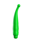 Luminous ABS Bullet With Silicone Sleeve 10-Speeds - Lyra - Green - K. P.