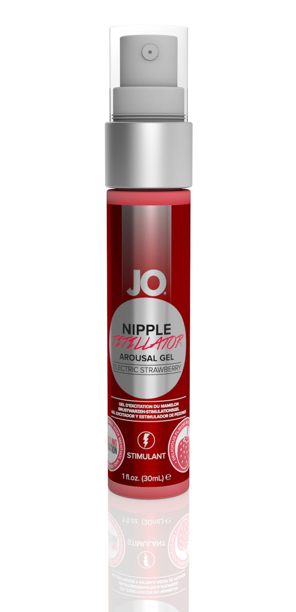 JO Nipple Titillator Strawberry 1 Oz / 30 ml - K. P.