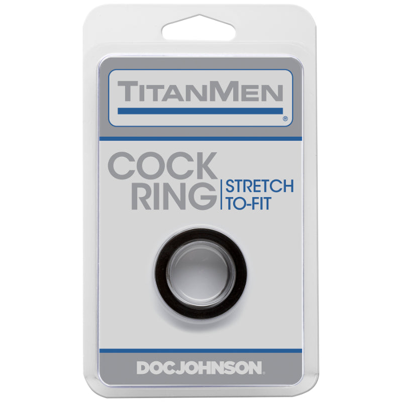 TitanMen - Cock Ring - Black