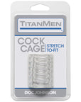 TitanMen - Cock Cage - Clear