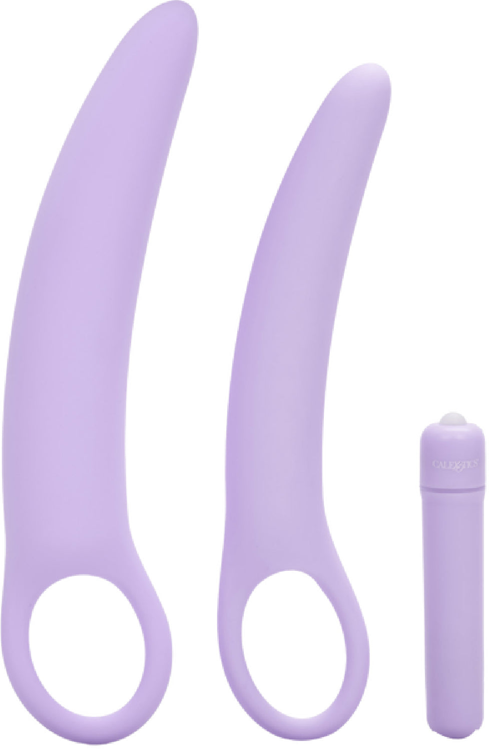 Isabelle Set Of 2 Vibrating Silicone Dilators - Purple