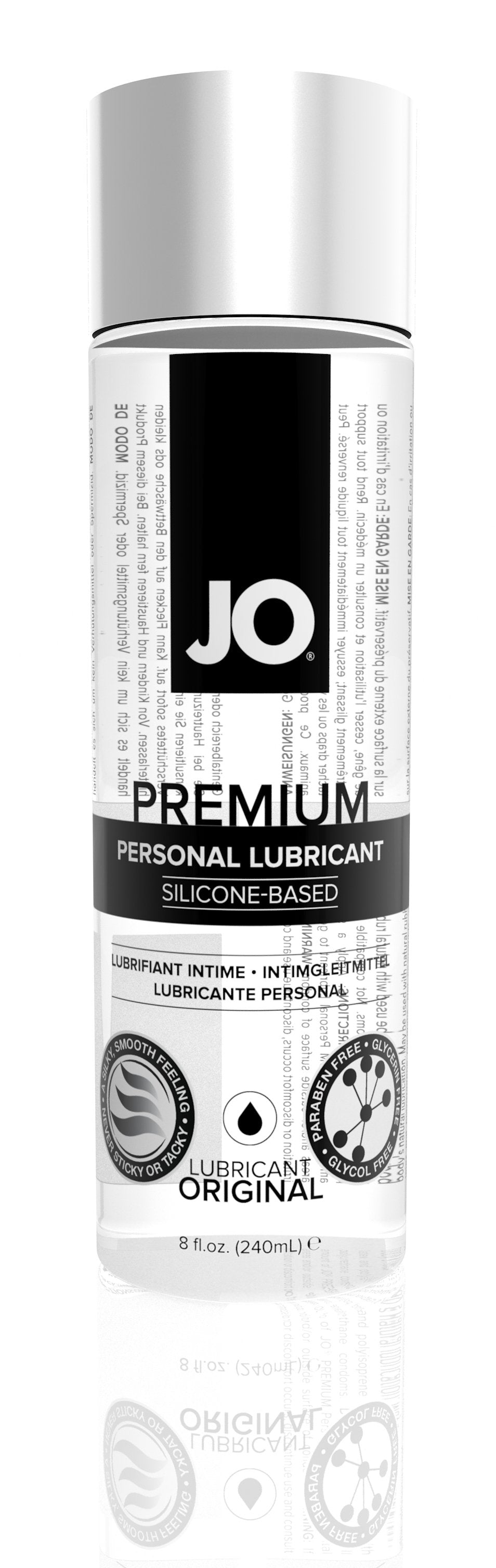 JO Premium Silicone Lubricant 8 Oz / 240 ml