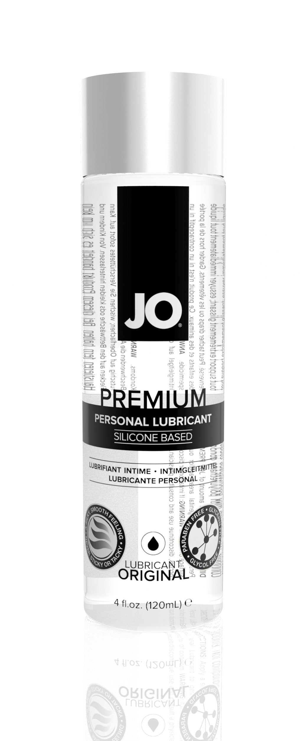 JO Premium Silicone Lubricant 4 Oz / 120 ml