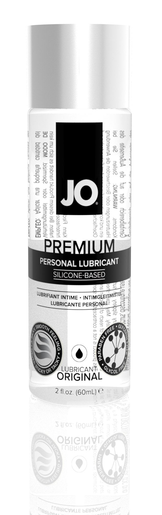 JO Premium Silicone Lubricant 2 Oz / 60 ml