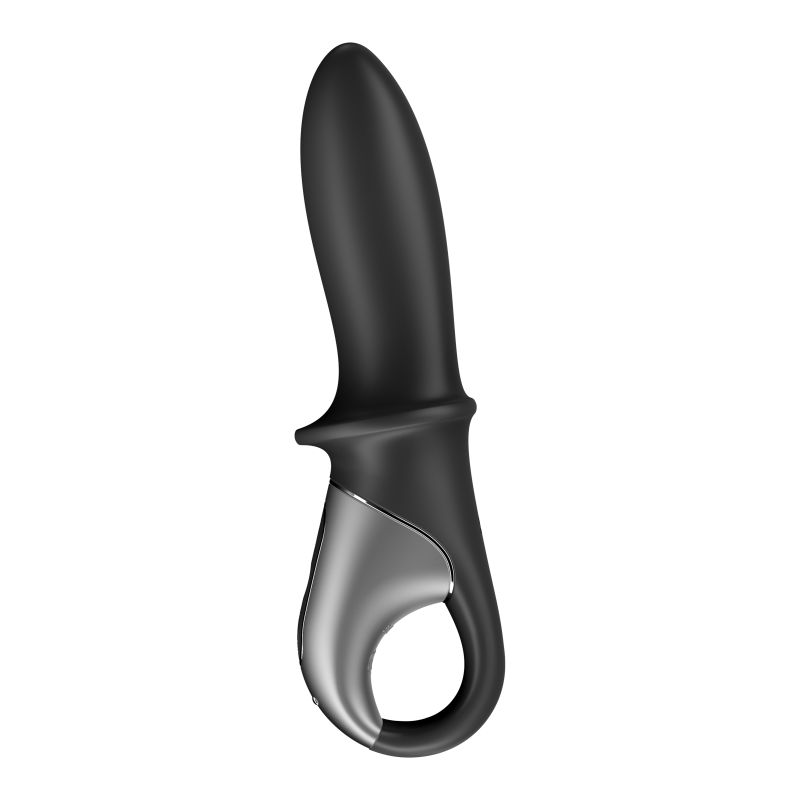 Warming Connect App Anal Vibrator - Hot Passion - Black