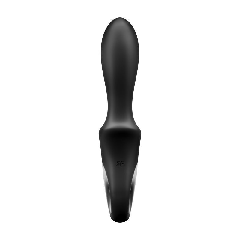 Warming Connect App Anal Vibrator - Heat Climax - Black