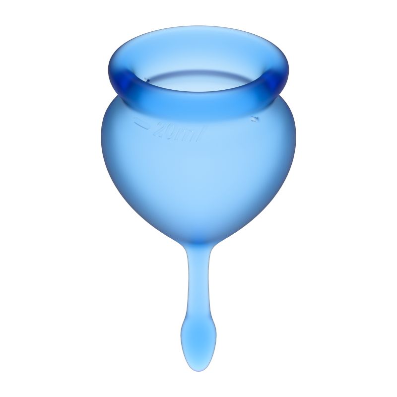 Feel Good Menstrual Cup - 2 Piece - Dark Blue