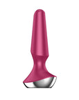 Connect App Plug Vibrator - Plug-Ilicious 2 - Berry