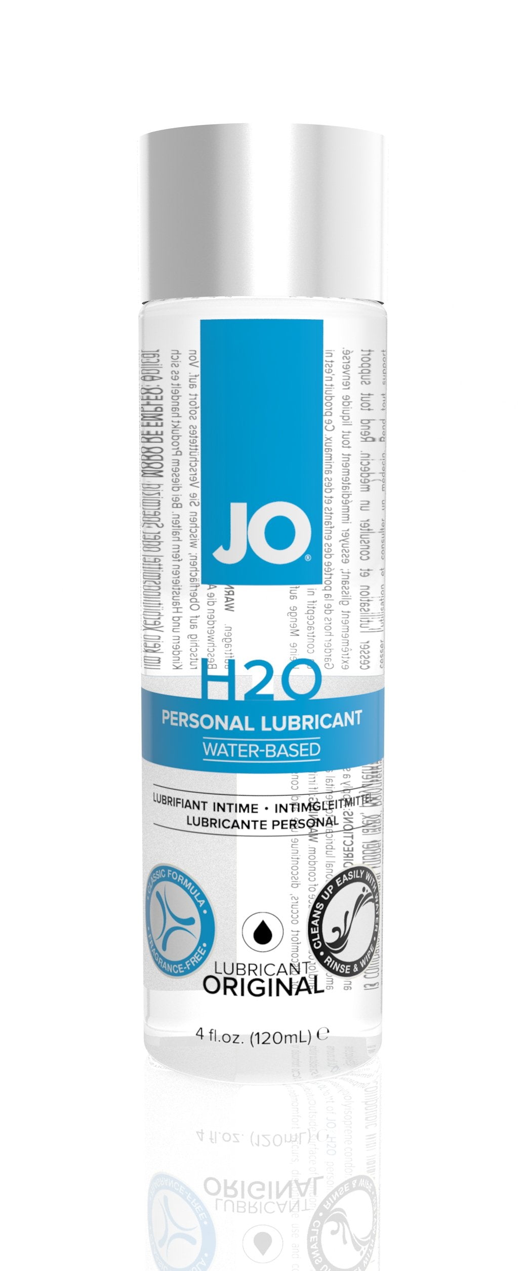 JO H2O Lubricant 4 Oz / 120 ml