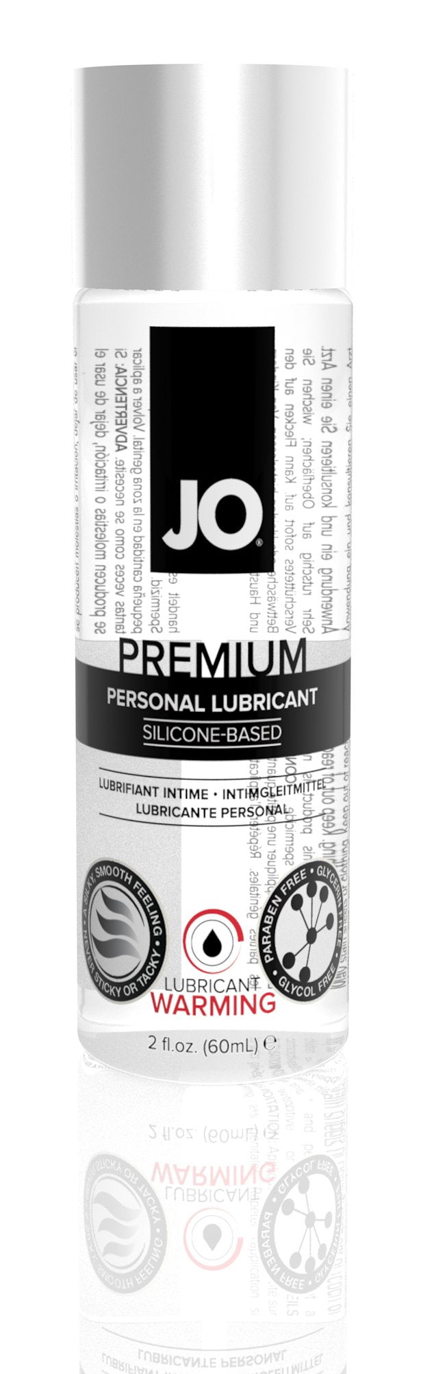 JO Premium Silicone Warming 2 Oz / 60 ml