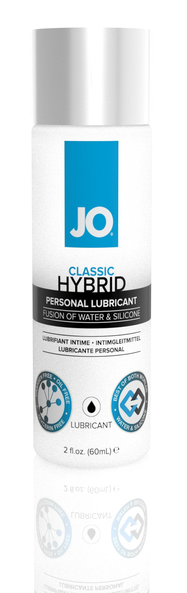 JO Hybrid Lubricant 2 Oz / 60 ml