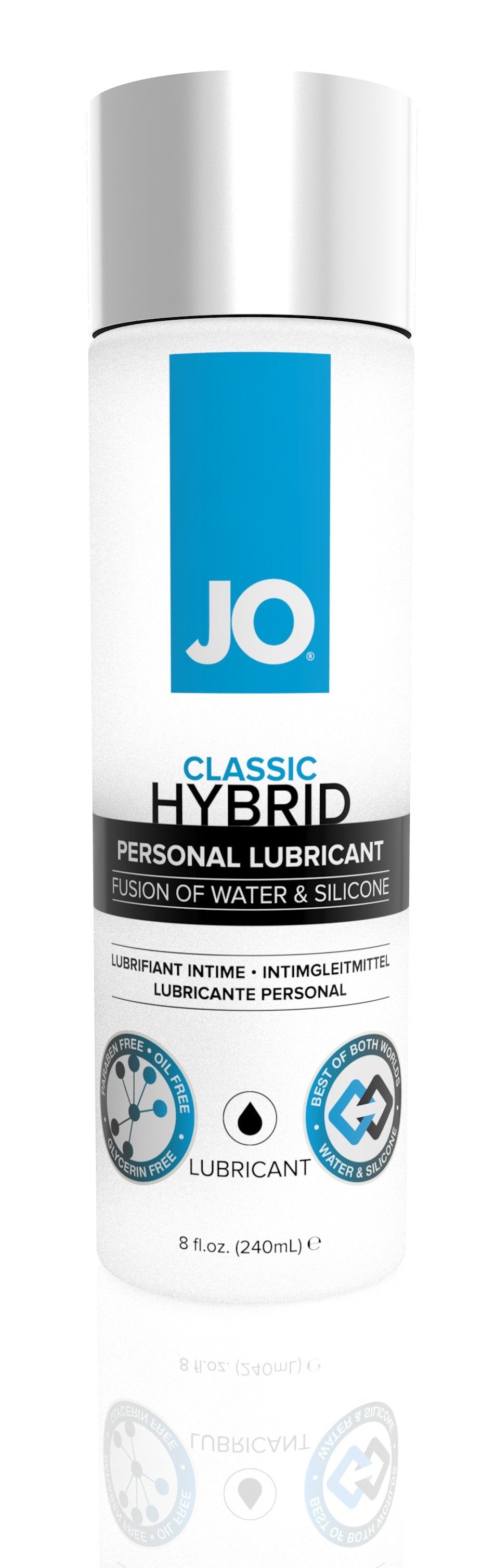 JO Hybrid Lubricant 8 Oz / 240 ml
