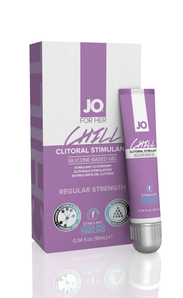 JO Clitoral Gel Tingling G-Spot Chill 0.34 Oz / 10 ml
