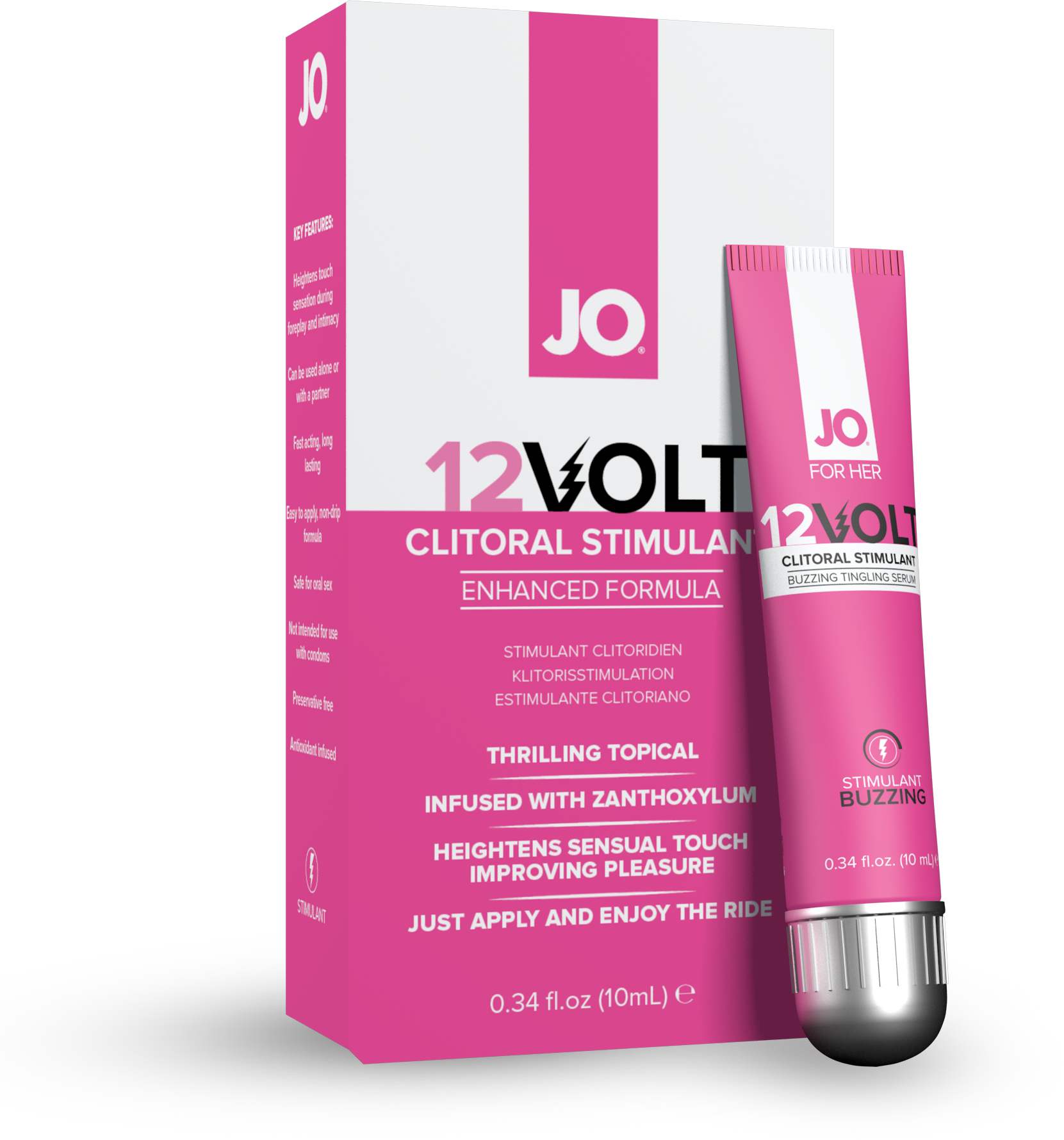 JO Volt 12VOLT - Clitoral Cream 10ml