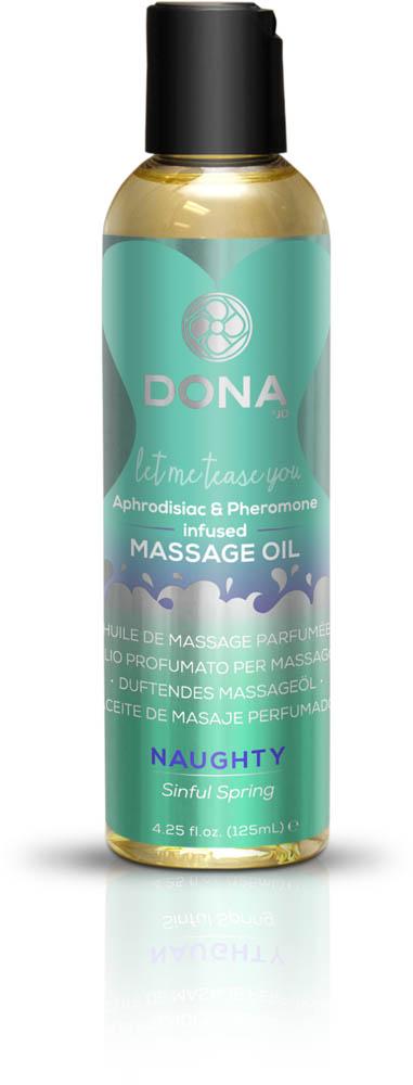Dona Scented Massage Oil Naughty Aroma: Sinful Spring 4oz