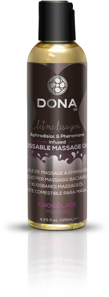 Dona Kissable Massage Oil Chocolate Mousse 4oz