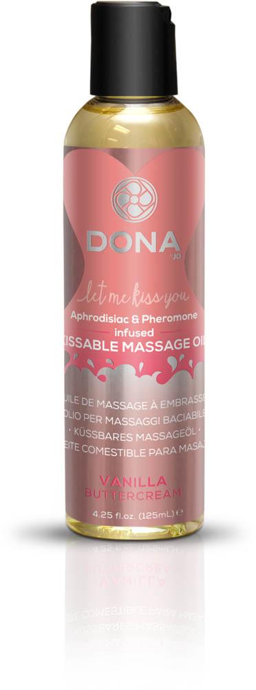 Dona Kissable Massage Oil Vanilla Buttercream 4oz