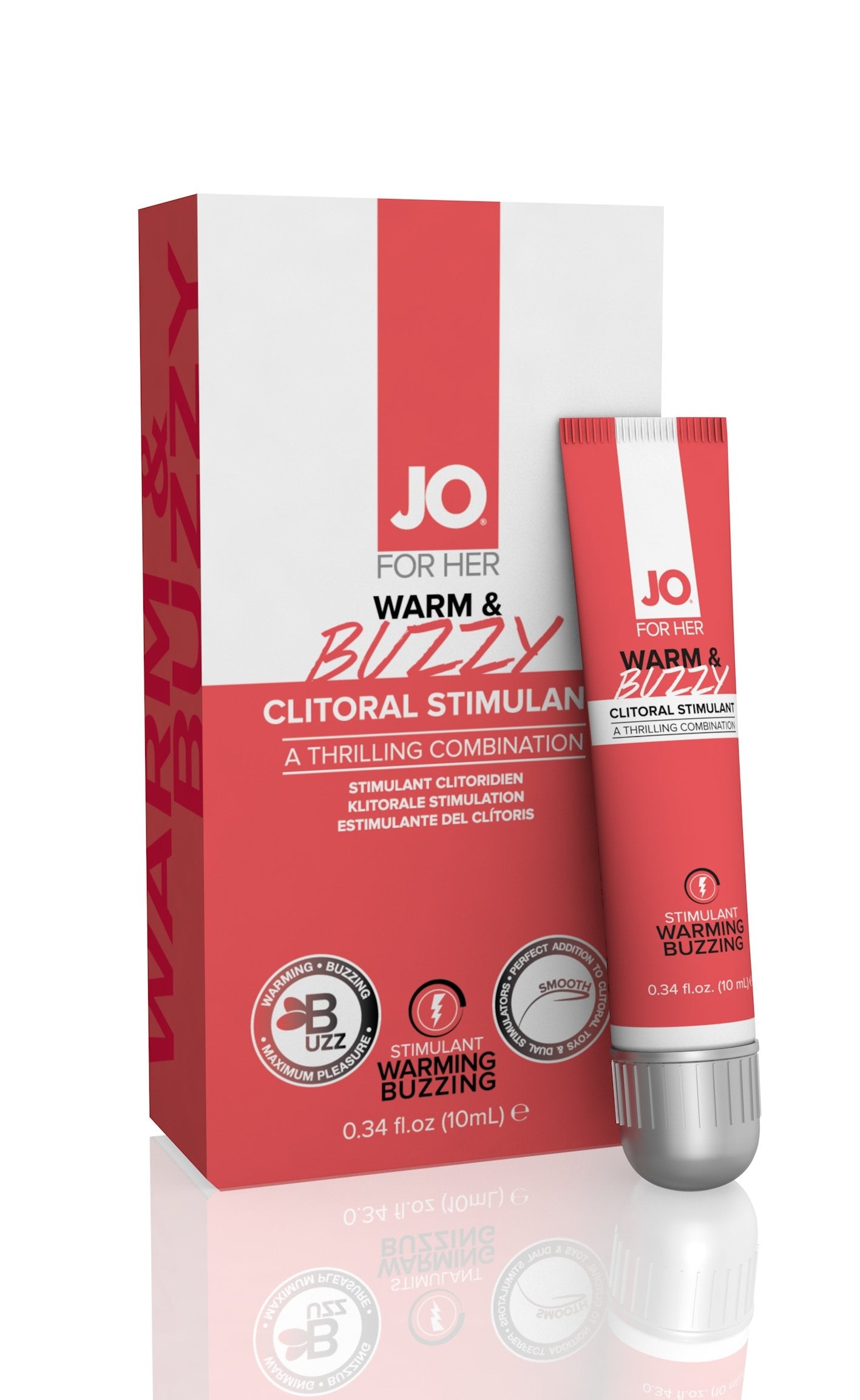 Jo Warm &amp; Buzzy - Clitoral Cream 10ml