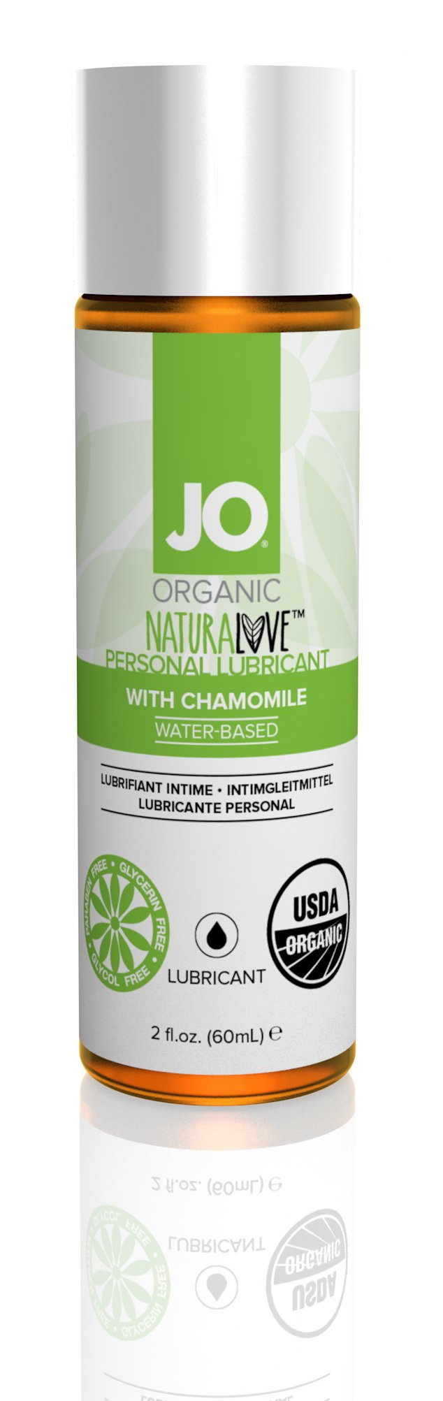 JO USDA Organic Lubricant 2 Oz / 60 ml