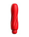 Luminous ABS Bullet With Silicone Sleeve 10-Speeds - Ella - Red