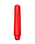 Luminous ABS Bullet With Silicone Sleeve 10-Speeds - Delia - Red