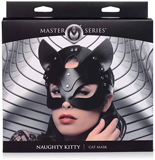 The Master Series - Naughty Kitty Cat Mask - Black