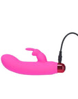 PowerBullet - Alice's Bunny Rechargeable Bullet with Rabbit Sleeve - Pink