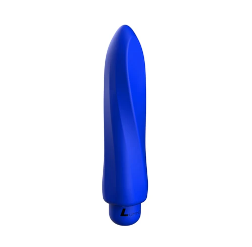 Luminous ABS Bullet With Silicone Sleeve 10-Speeds - Myra - Royal Blue
