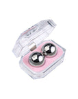 Metal 2 Piece Vaginal Balls 3cm - Silver - K. P.