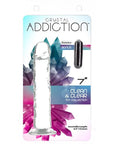 Addiction Crystal - Dildo Straight 7" - Clear