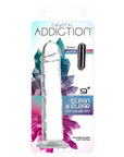 Addiction Crystal - Dildo Straight 9" - Clear