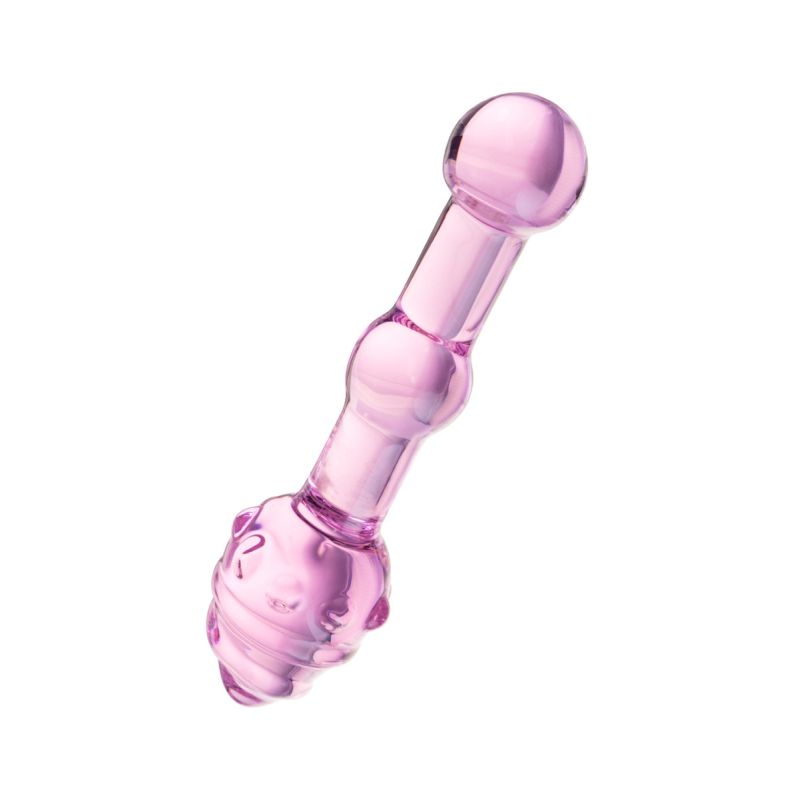 Sexus Glass - 17cm Dildo - Pink