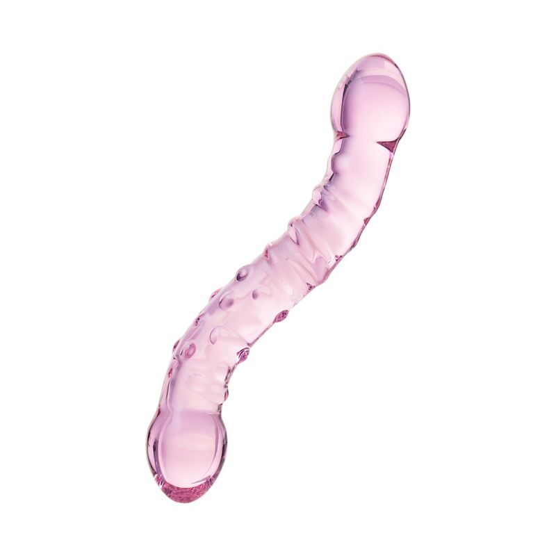 Sexus Glass - 19.5cm Dildo - Pink