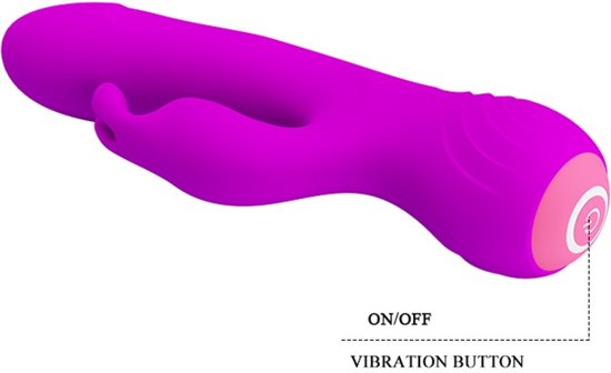 Rabbit Vibrator - Broderick - Purple