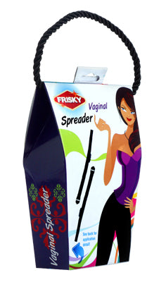 Frisky - Vaginal Spreader Straps - Black