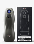 Sucking & Vibrating Electronic Masturbator - Atom - Black - K. P.