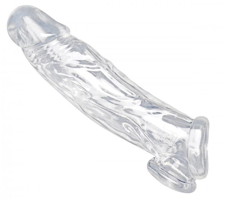Size Matters - Realistic Clear Penis Enhancer and Ball Stretcher - Clear