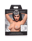 The Master Series - Clear Plungers Nipple Suckers - Small