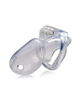The Master Series - Clear Captor Chastity Cage - Large