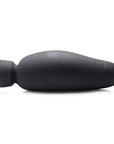 The Master Series - Dick-Spand Inflatable Silicone Dildo - Black
