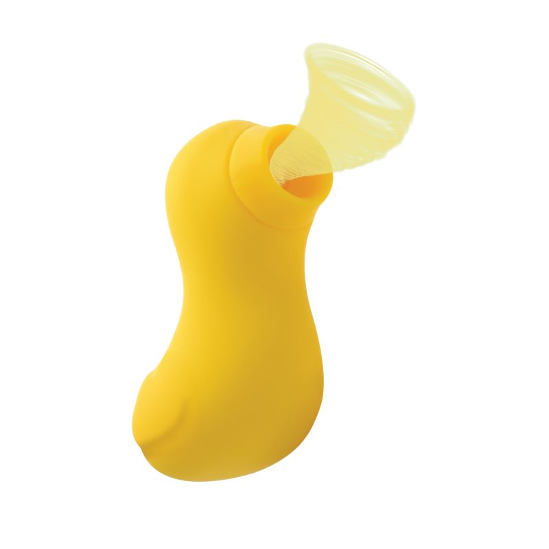 Shegasm - Sucky Ducky Clit Stimulator - Yellow - K. P.