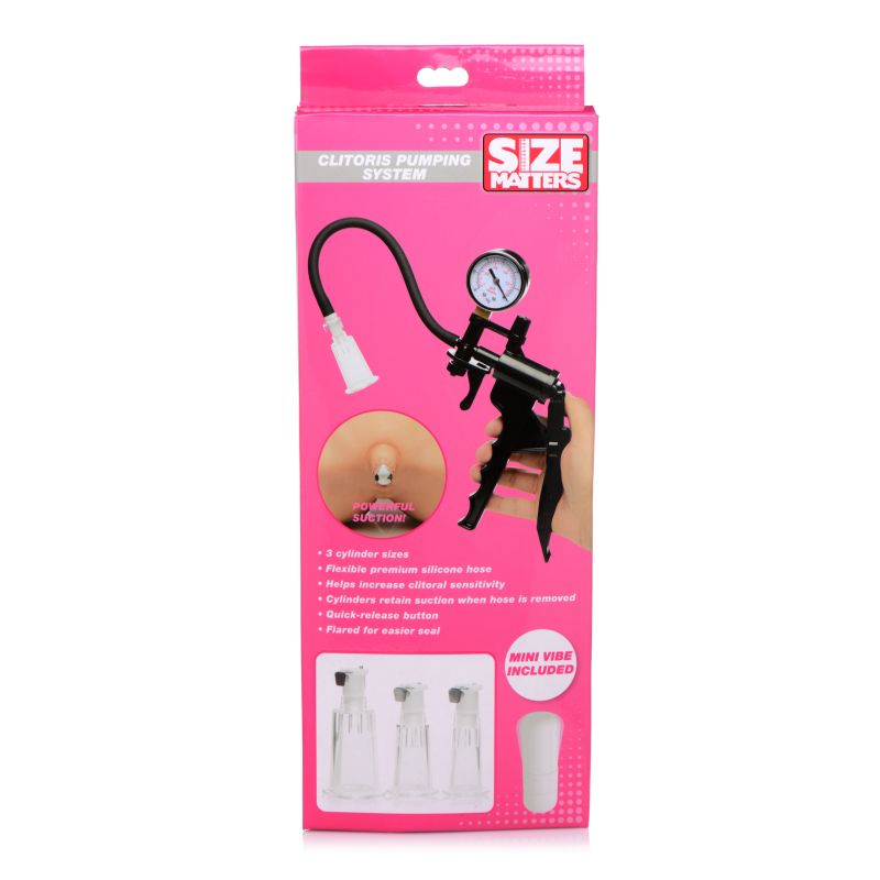 Size Matters - Clitoral Pumping System - Clear