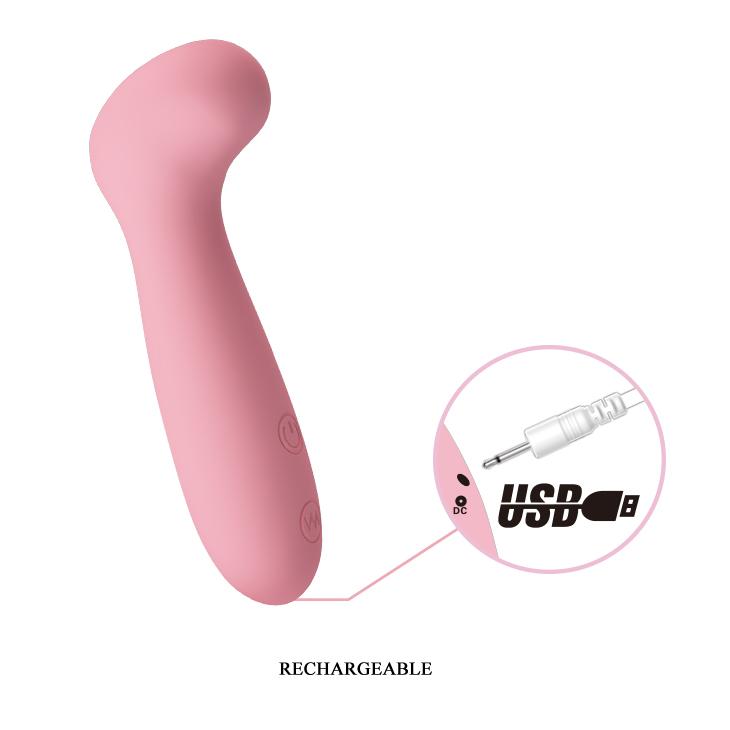 G-Spot Vibrator - Grace - Soft Pink