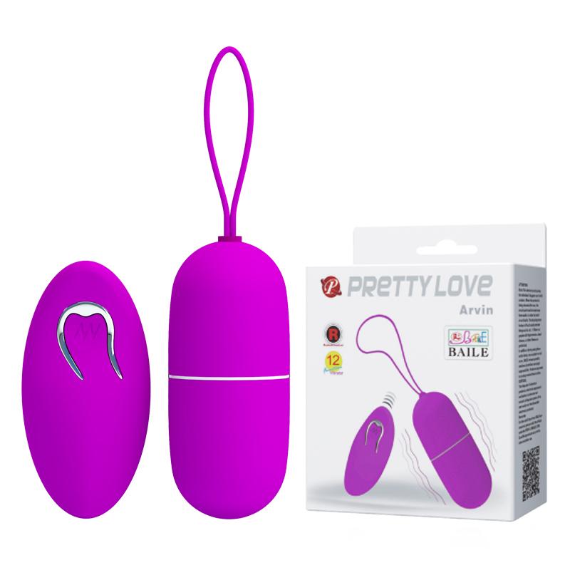 Remote Control Love Egg - Arvin - Purple - K. P.