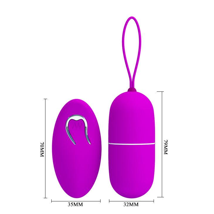 Remote Control Love Egg - Arvin - Purple - K. P.