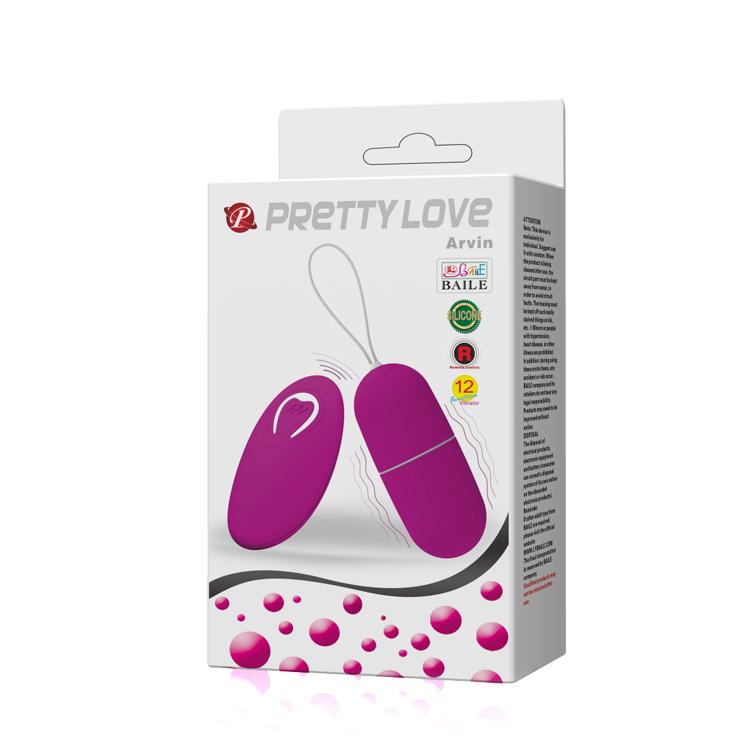 Remote Control Love Egg - Arvin - Purple - K. P.