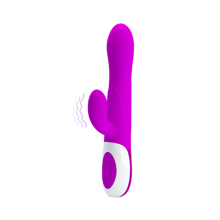 Inflatable Rabbit Vibrator - Douglas - Purple