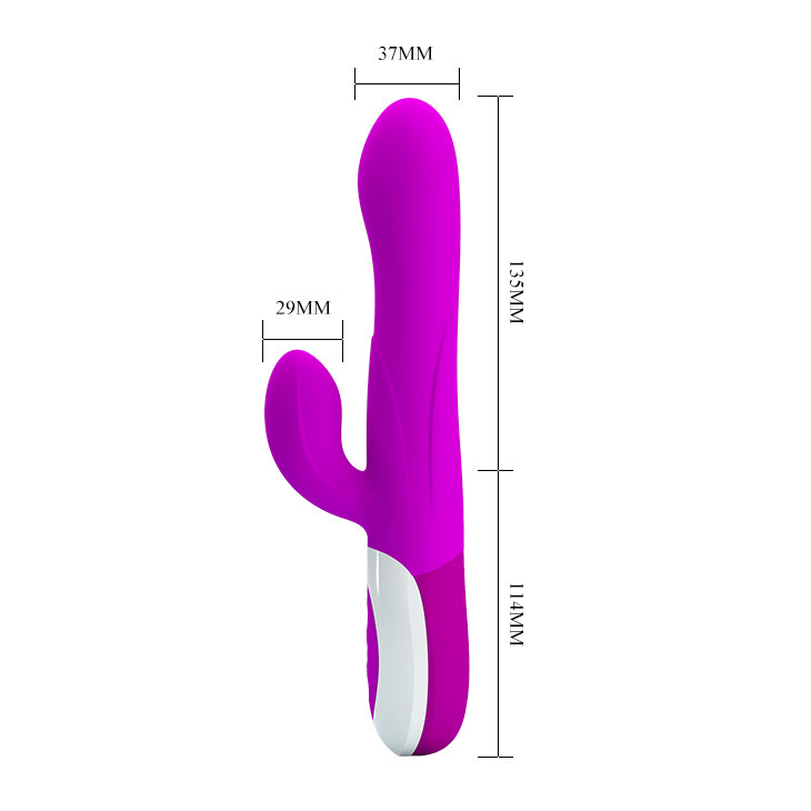 Inflatable Rabbit Vibrator - Douglas - Purple