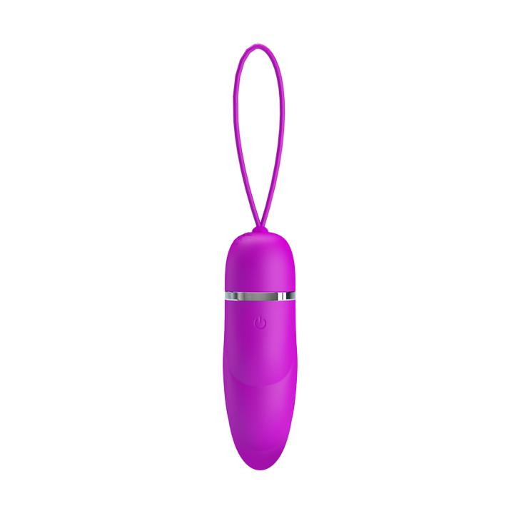 Vibrating Love Egg - Edwina - Purple - K. P.